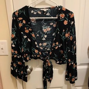 Floral Crop Top